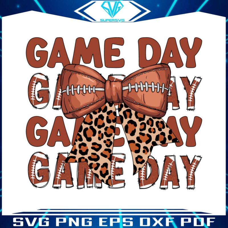 retro-football-coquette-bow-game-day-png