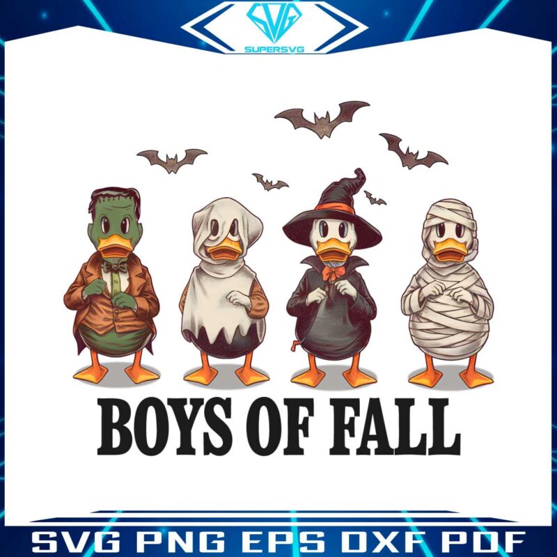 cute-boys-of-fall-ghost-ducks-png