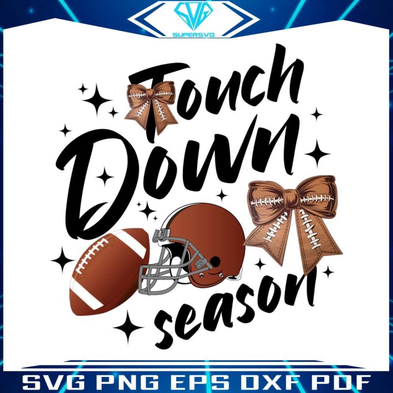 retro-touchdown-season-coquette-football-and-bows-png