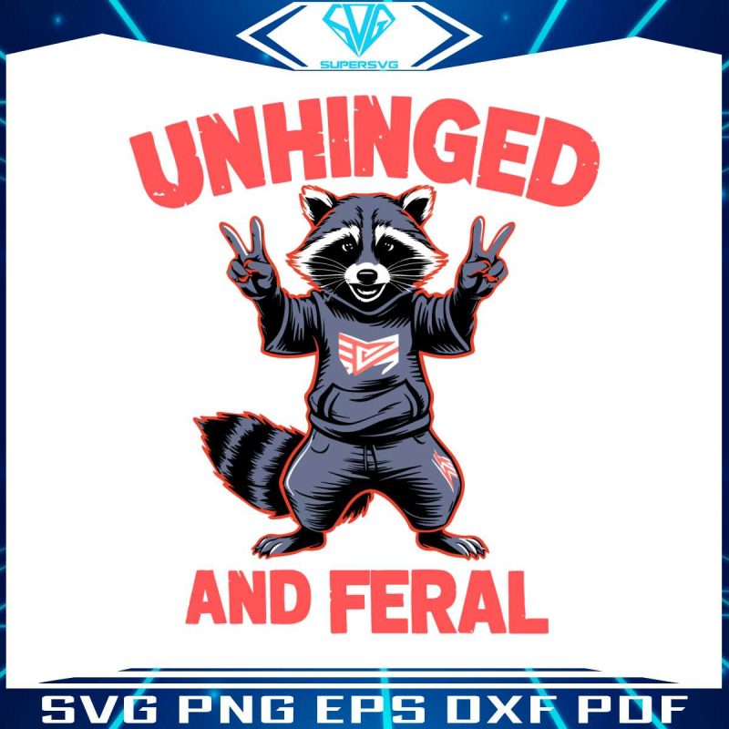 retro-raccoon-meme-unhinged-and-feral-svg