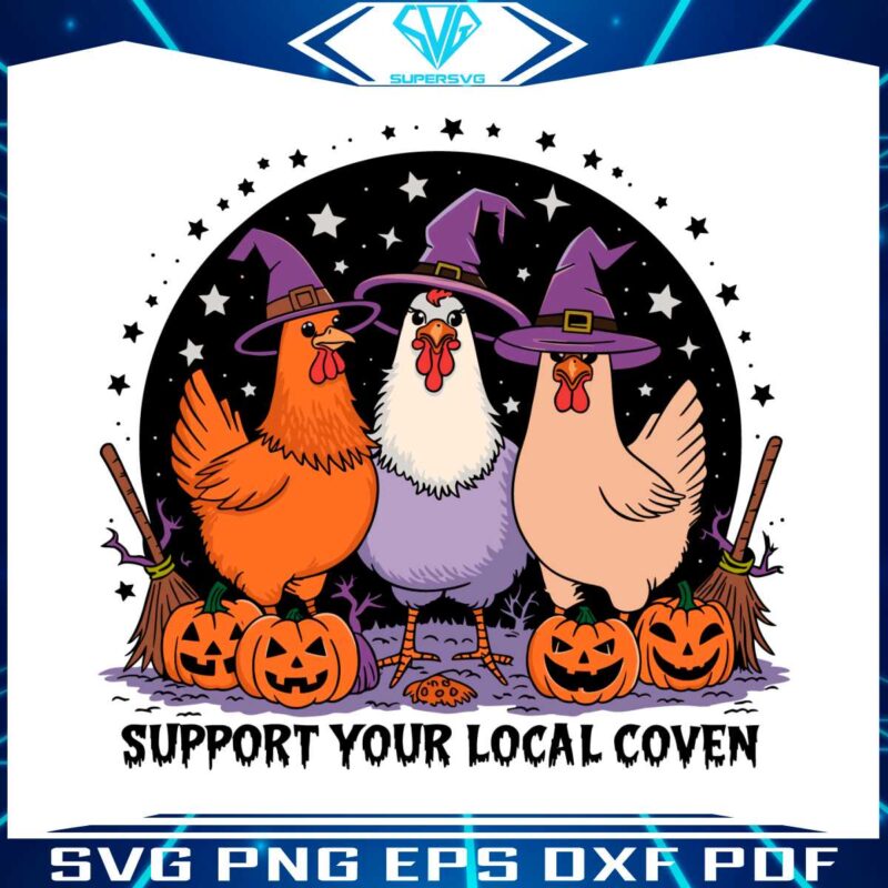 halloween-chicken-support-your-local-coven-svg