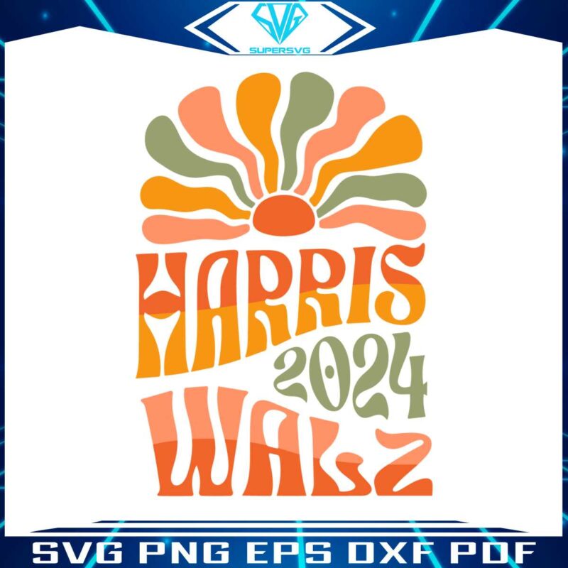 harris-walz-2024-vote-blue-liberal-feminist-svg