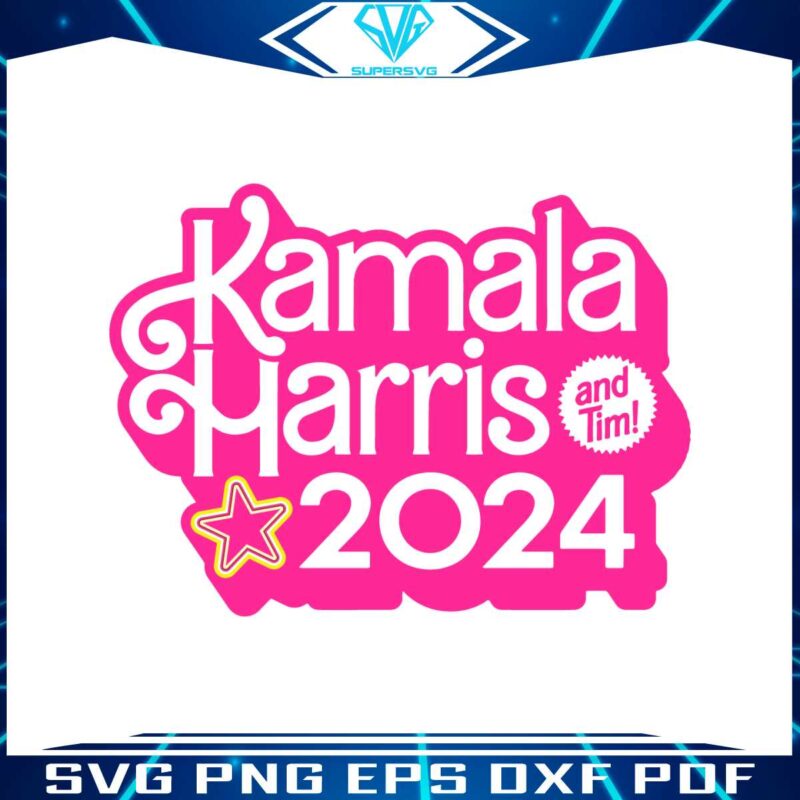 kamala-harris-and-tim-2024-svg