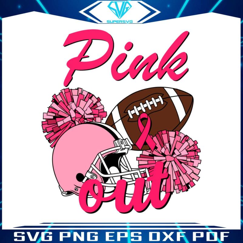 retro-pink-out-football-helmet-pom-poms-svg