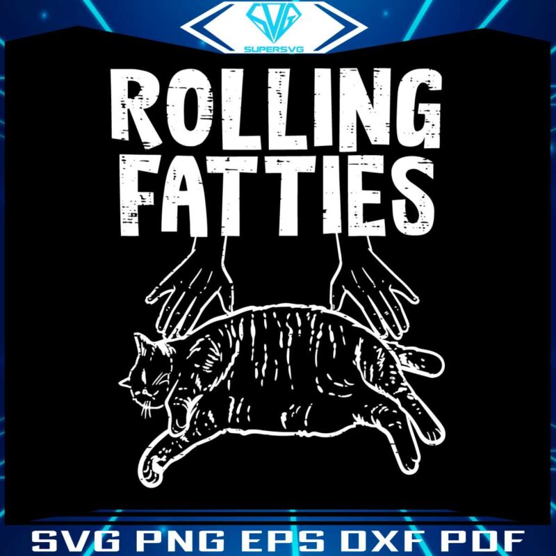 retro-rolling-fatties-cat-meme-svg