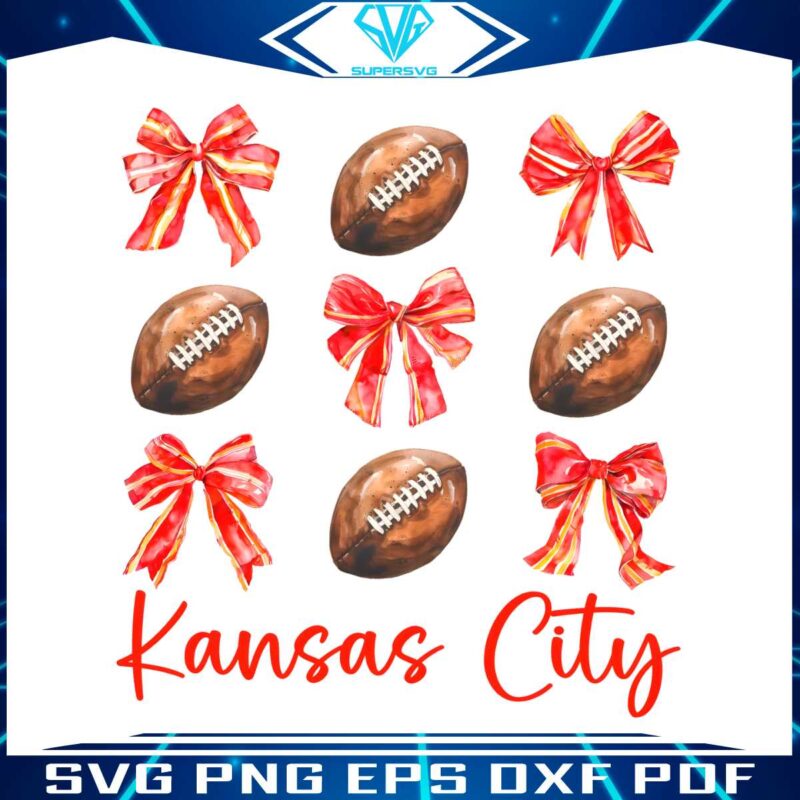 american-football-kansas-city-coquette-bow-png