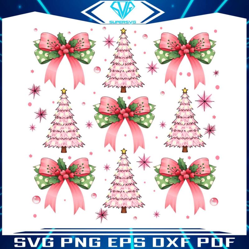 pink-christmas-coquette-bow-girly-christmas-season-png