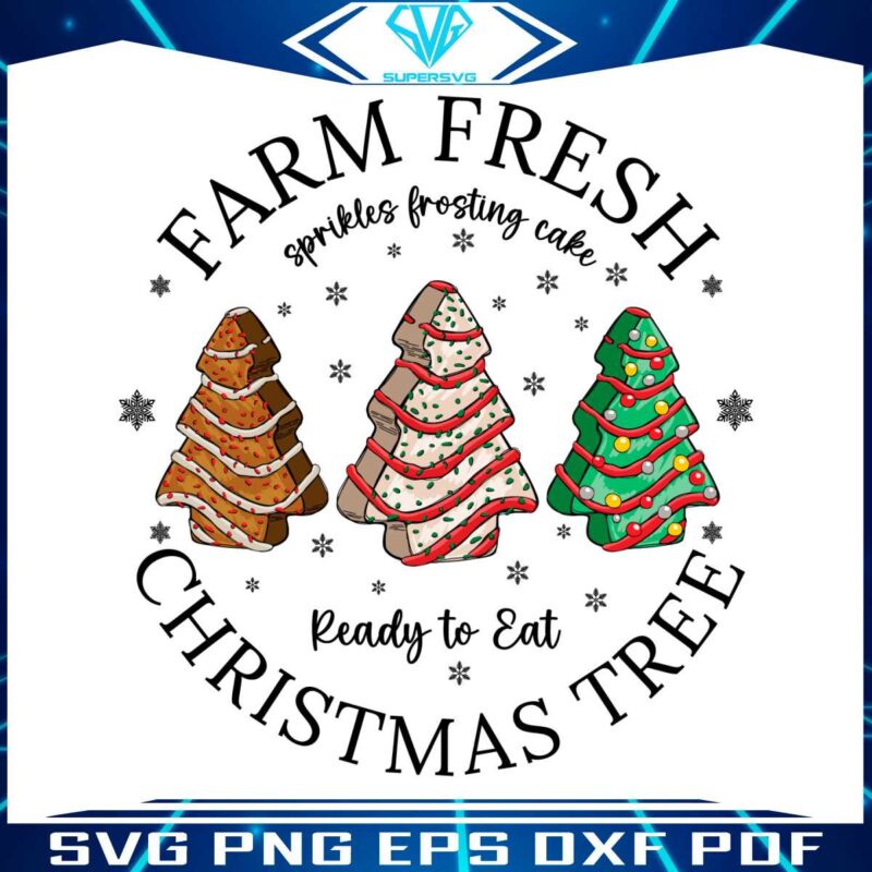 farm-fresh-christmas-tree-cake-sprikles-frosting-cake-ready-to-eat-svg