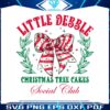 little-debble-coquette-christmas-tree-cake-social-club-png