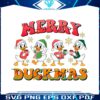 retro-groovy-merry-duckmas-christmas-light-svg