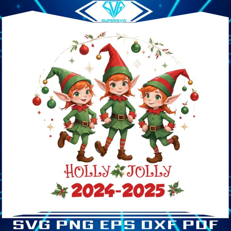 holly-jolly-christmas-cute-elf-2024-205-png