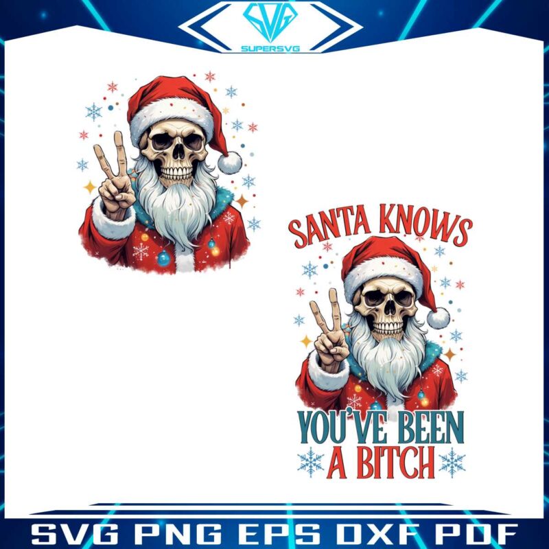 santa-knows-you-have-been-a-bitch-santa-claus-png