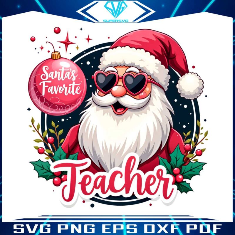 retro-christ-santas-favorite-teacher-png