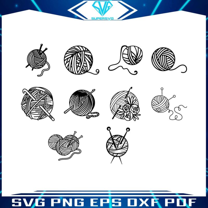 ball-of-yarn-black-and-white-svg-bundle