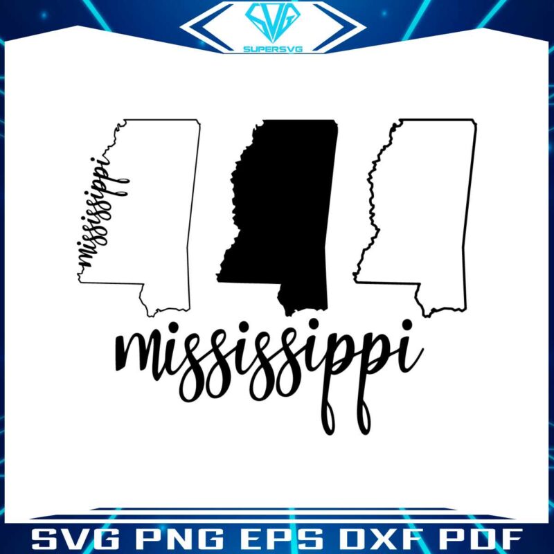 state-of-mississippi-outline-svg-bundle