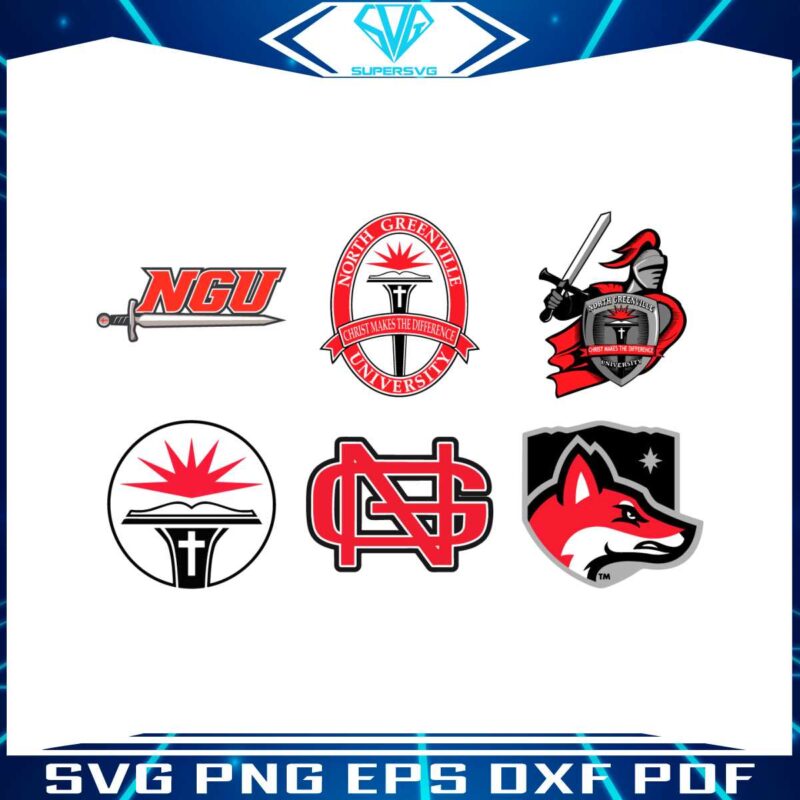 north-greenville-university-logo-svg-bundle