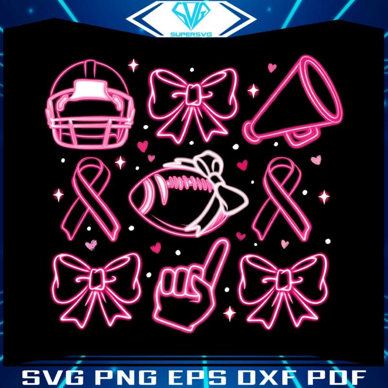 football-pink-out-breast-cancer-png