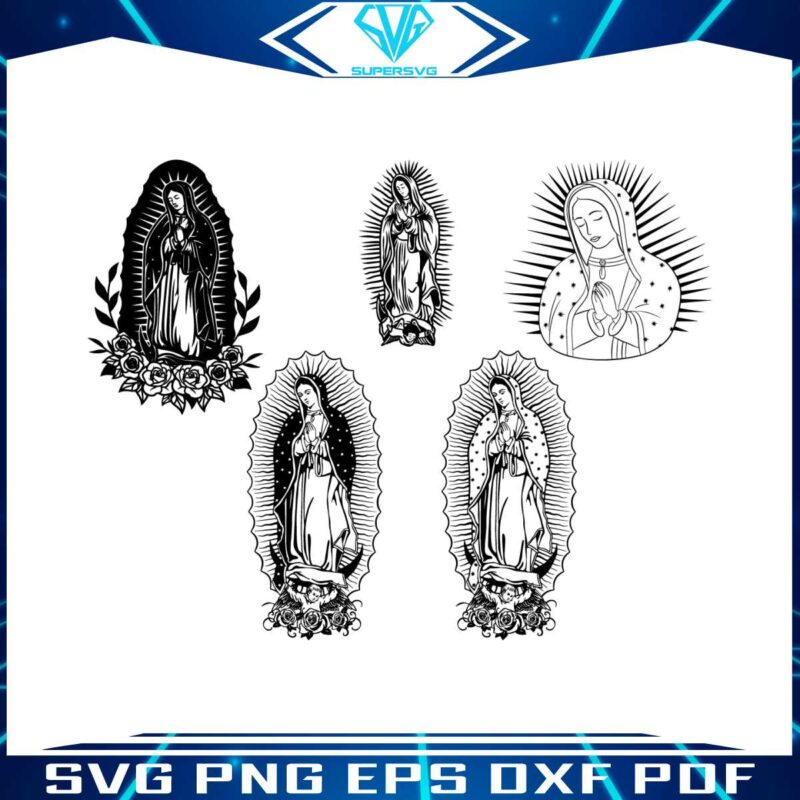 virgen-de-guadalupe-svg-bundle