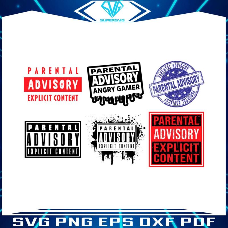 parental-advisory-explicit-content-logo-svg-bundle