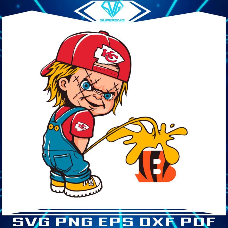 chucky-chiefs-piss-on-cincinnati-bengals-svg