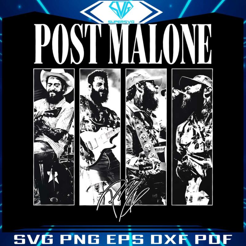 vintage-post-malone-rap-music-png