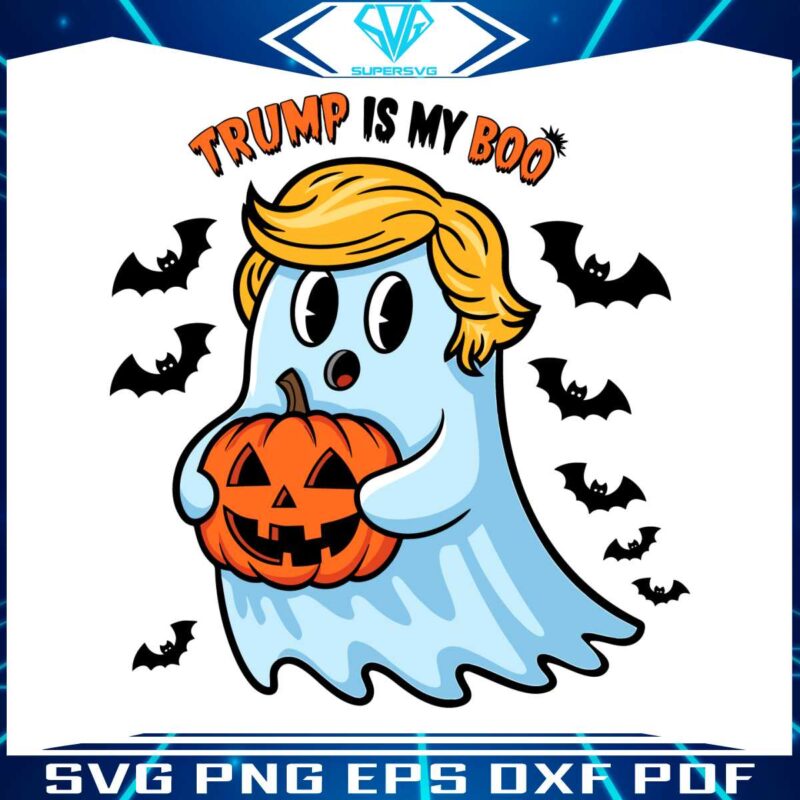 funny-trump-is-my-boo-halloween-svg