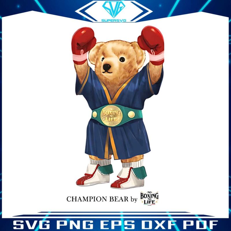 canelo-bear-champion-no-boxing-no-life-png