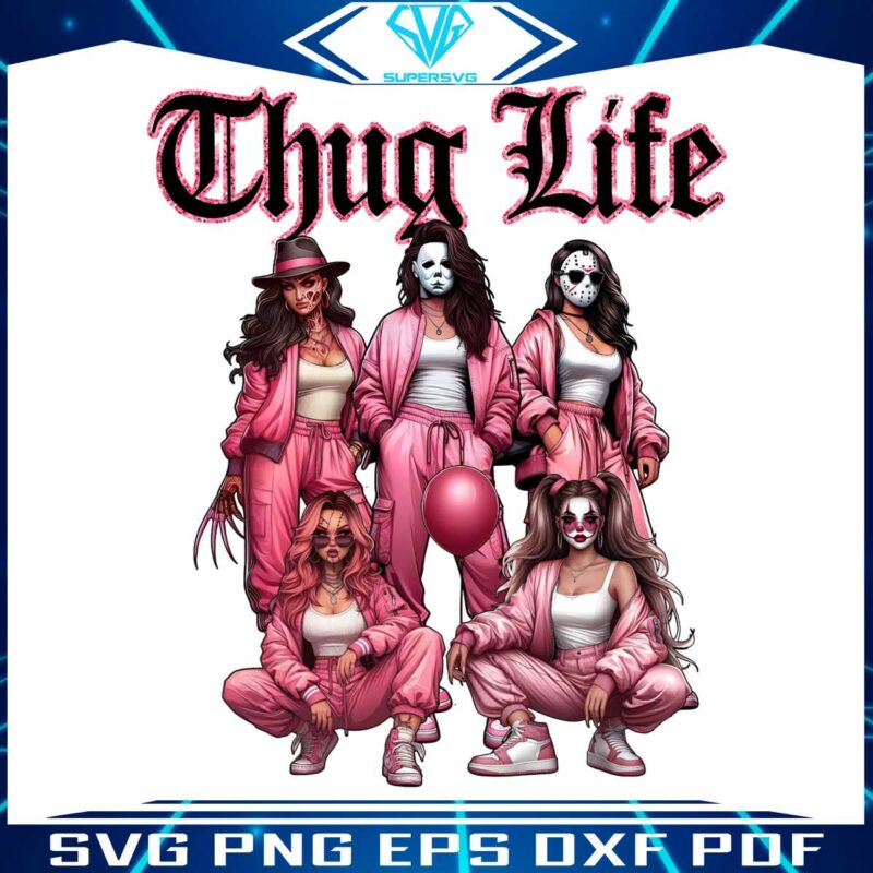 thug-life-halloween-girls-character-png