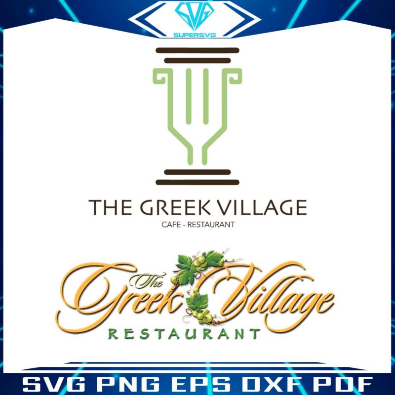 the-greek-village-logo-svg-png