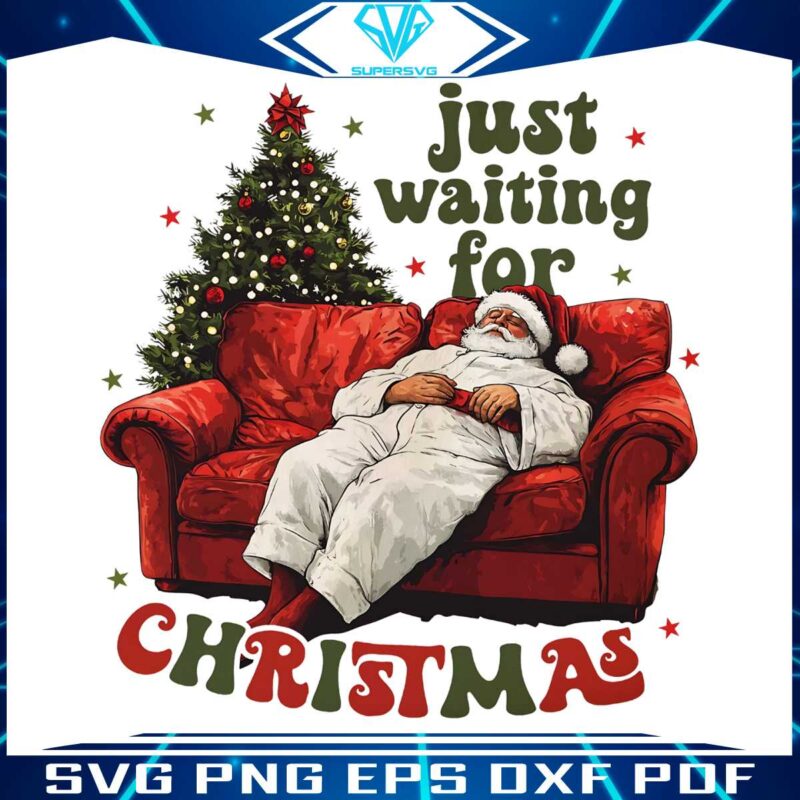 just-waiting-for-christmas-santa-claus-png