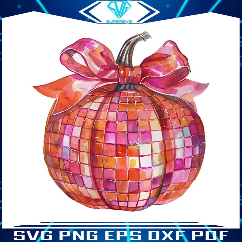 coquette-bow-disco-pumpkin-png