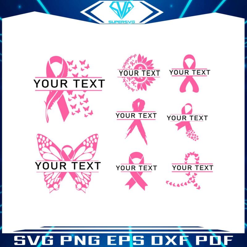 breast-cancer-ribbon-your-text-name-svg-bundle