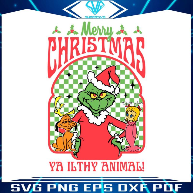 retro-merry-chrsitmas-ya-ilthy-animal-grinchmas-svg