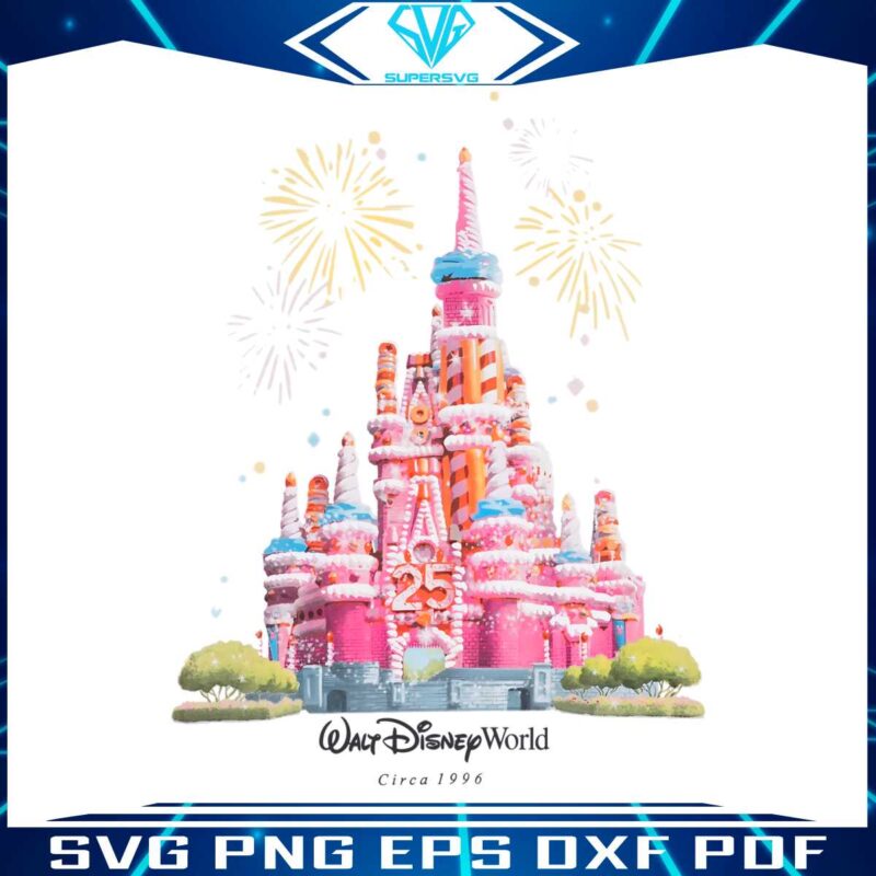 cinderella-castle-birthday-cake-walt-disney-world-25th-anniversary-1996-png