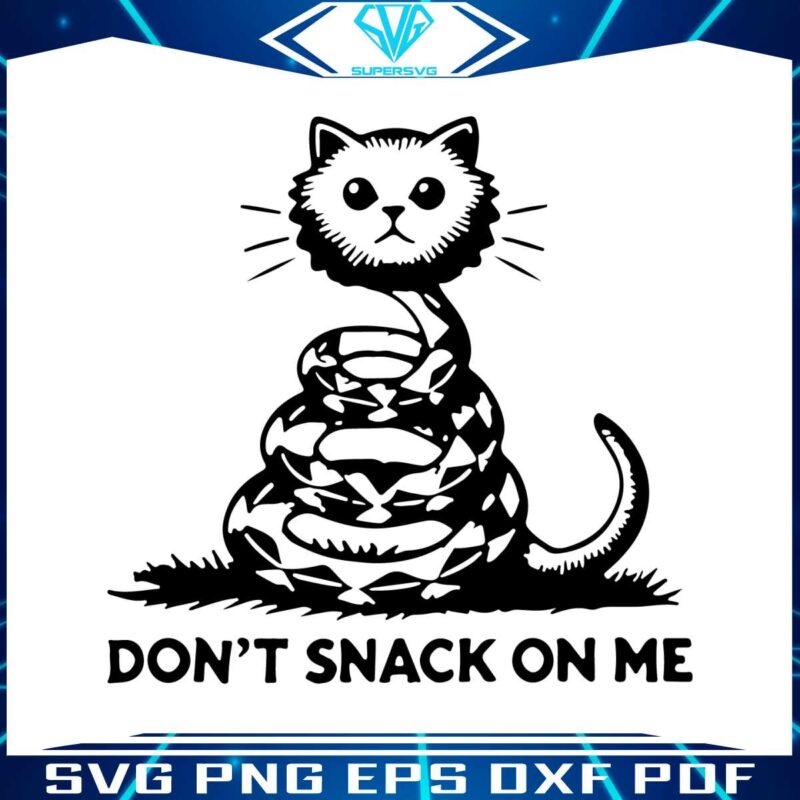 dont-snack-on-me-funny-snake-cat-svg-silhouette