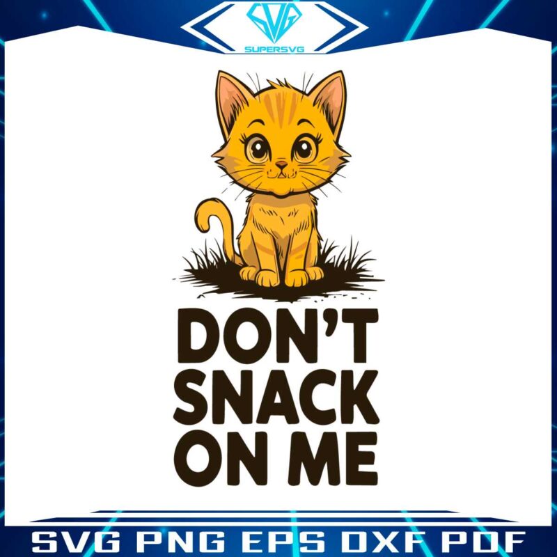 dont-snack-on-me-cute-golden-cat-funny-meme-svg