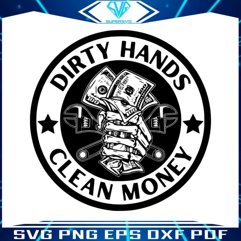 dirty-hands-clean-money-hand-holding-dollar-svg