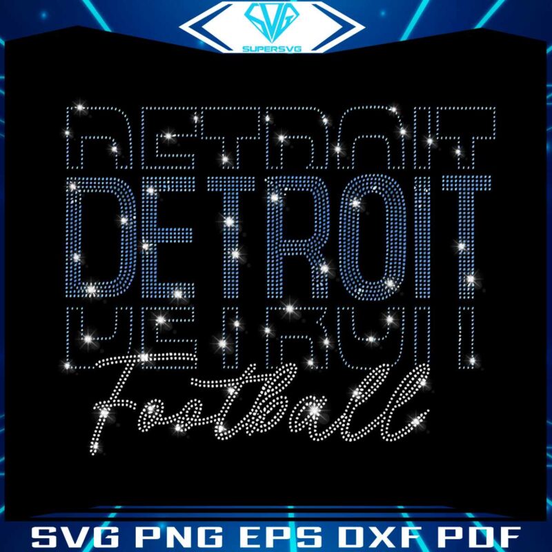 detroit-football-rhinestone-sparkling-gameday-png