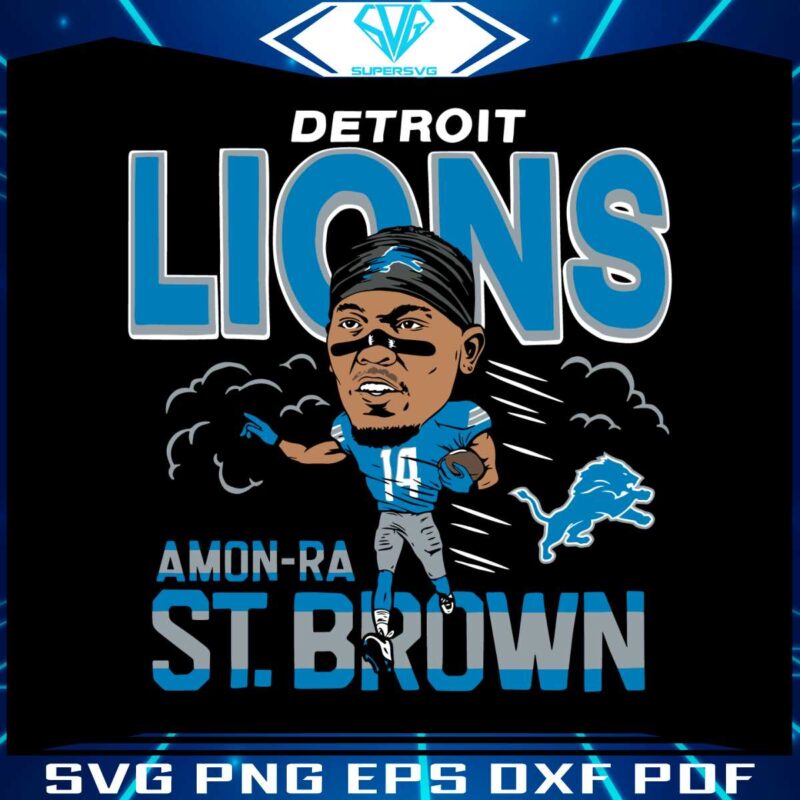 detroit-lions-amon-ra-st-brown-football-player-svg