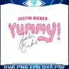 justin-bieber-yummy-signature-svg