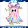glitter-iridescent-ghost-pumpkin-coquette-bow-png