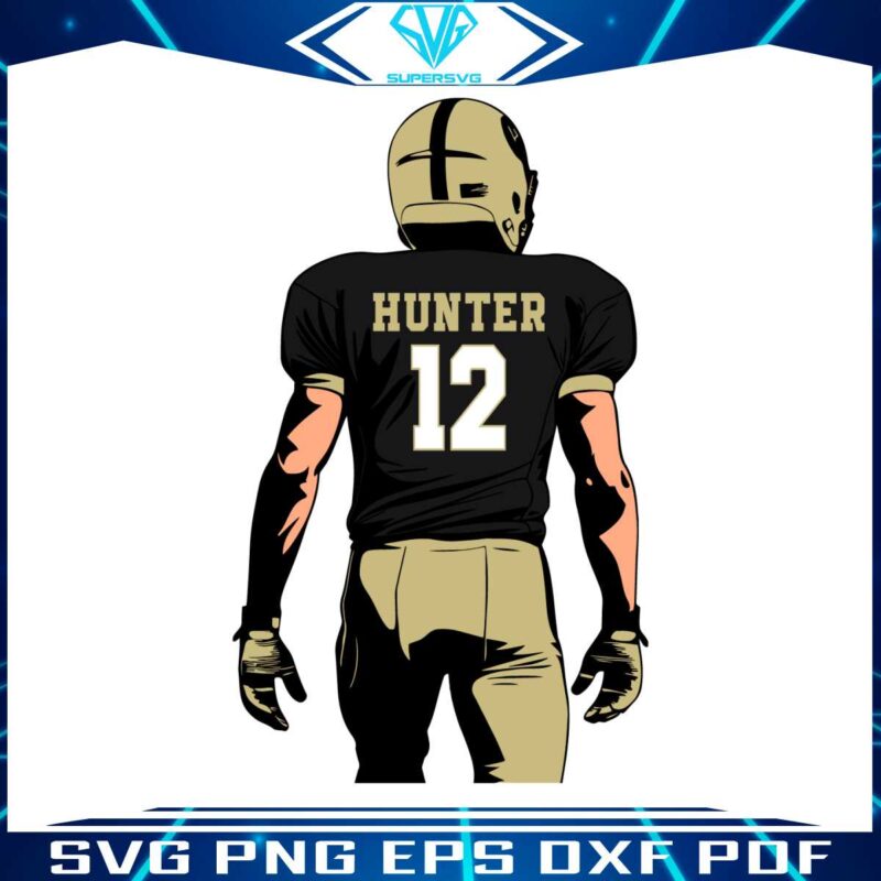 personalized-football-player-travis-hunter-svg