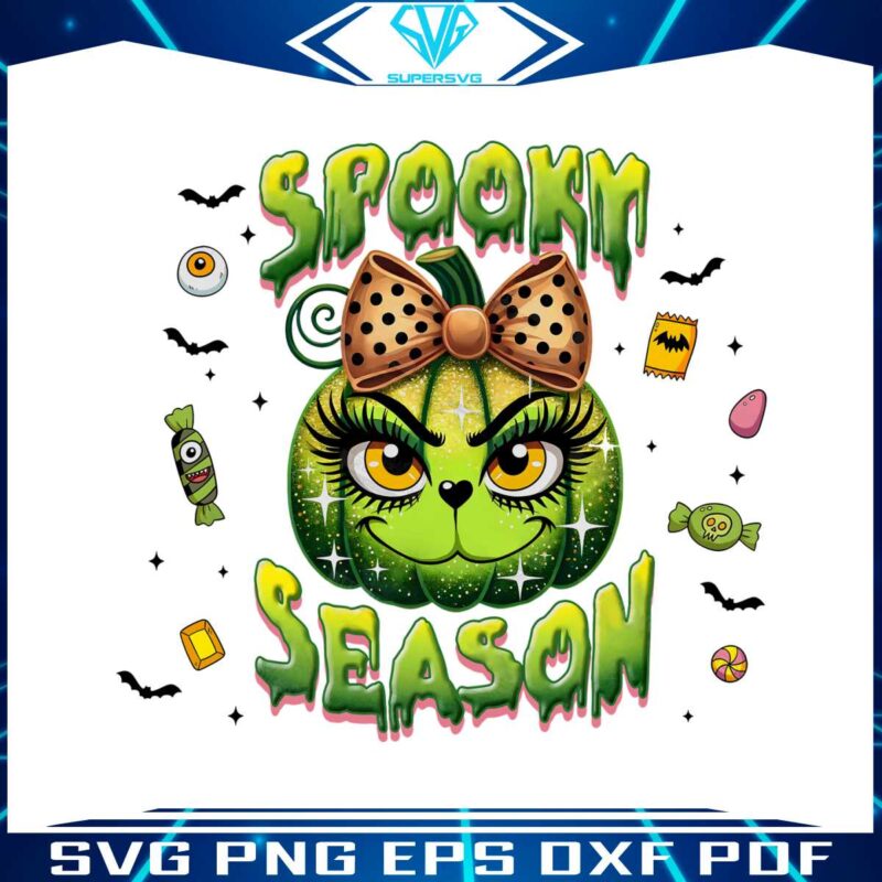 spooky-season-glitter-coquette-pumpkin-grinch-png