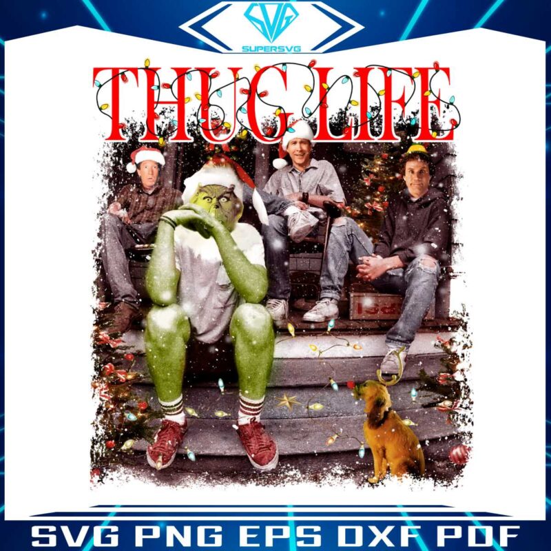 thug-life-christmas-movie-grinch-friends-christmas-light-png