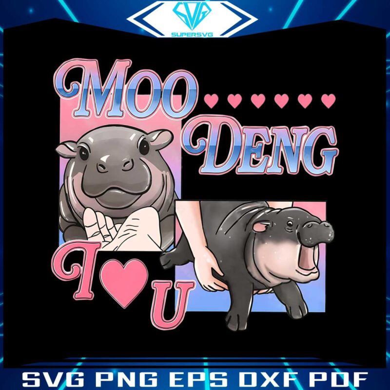 i-love-u-moo-deng-cute-hippo-lover-png