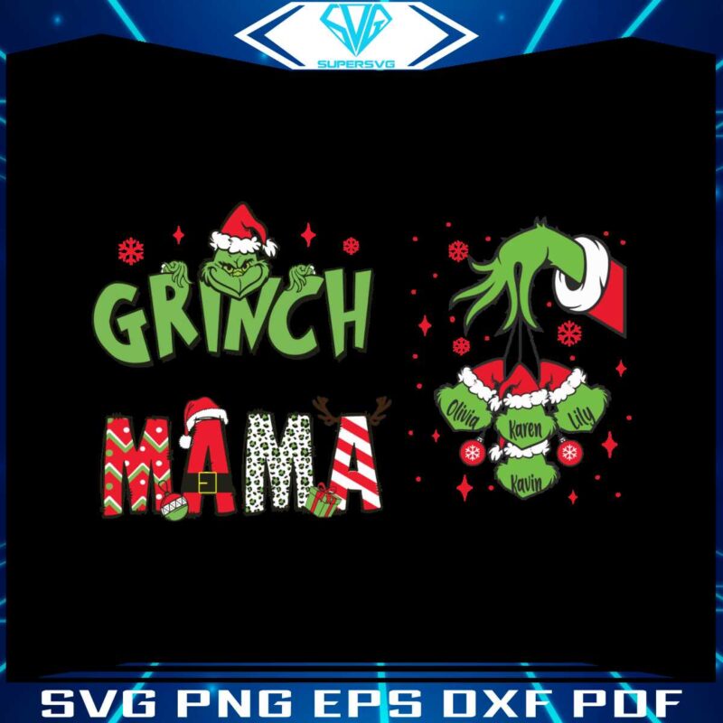 personalized-grinch-mama-christmas-grinch-head-svg