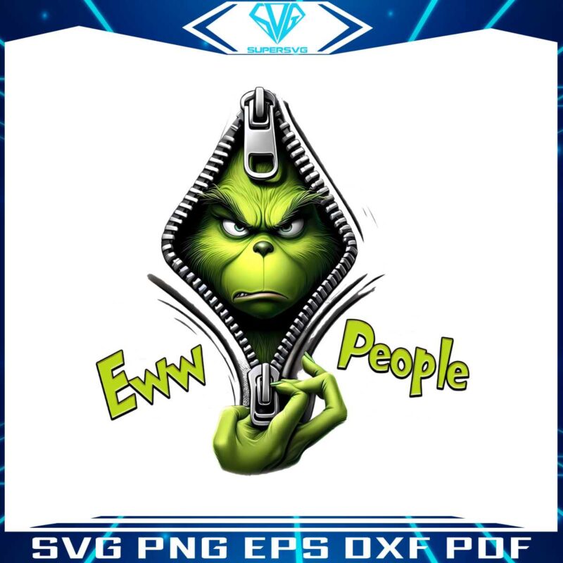 retro-funny-grinchmas-eww-people-zipper-png