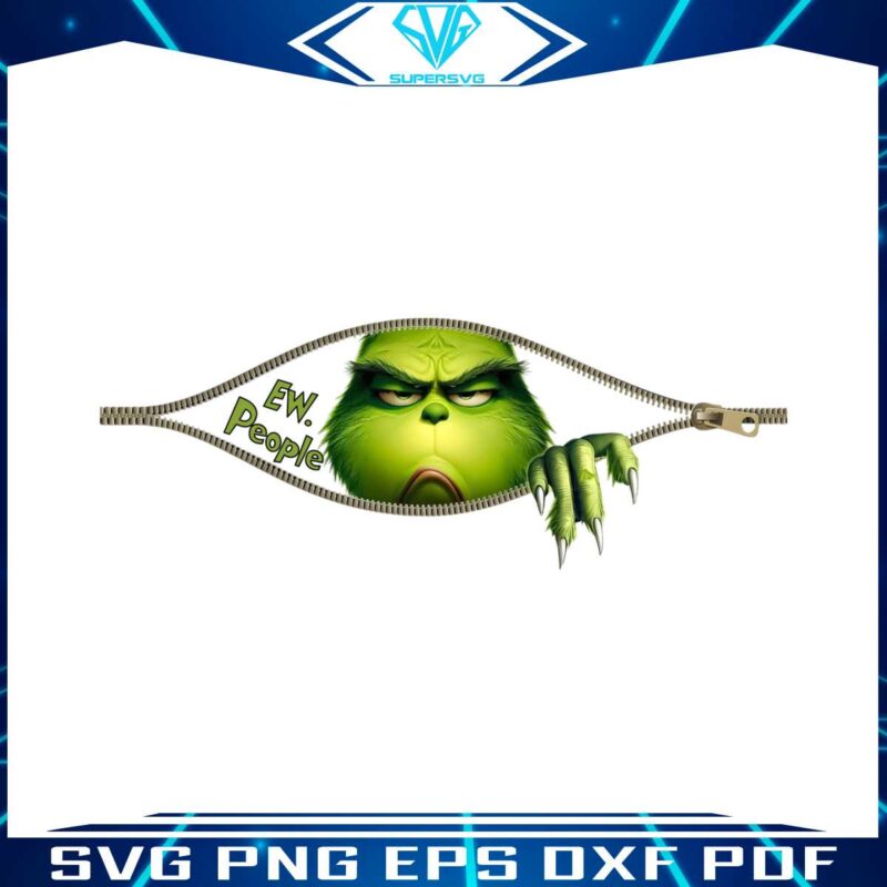 eww-people-christmas-movie-funny-grinch-zipper-png