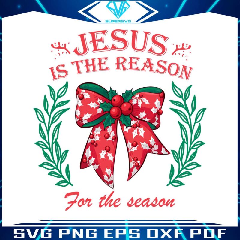 retro-coquette-christmas-jesus-is-the-reason-for-the-season-png