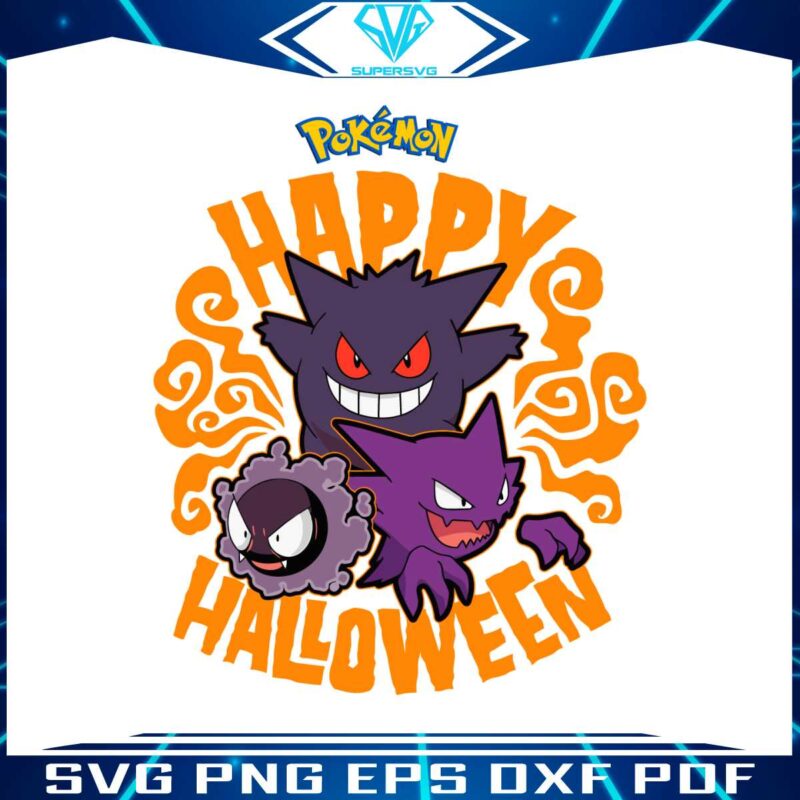 funny-halloween-pokemon-gengar-haunter-and-gastly-svg